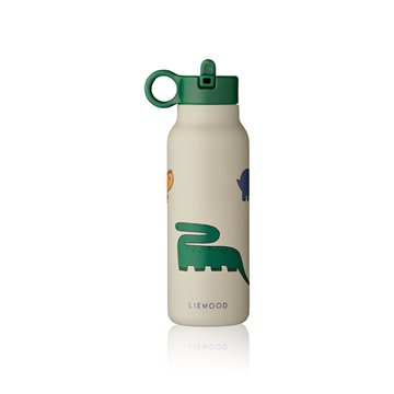 Liewood - Falk Water Bottle 350 ml - Dinosaurs / Mist