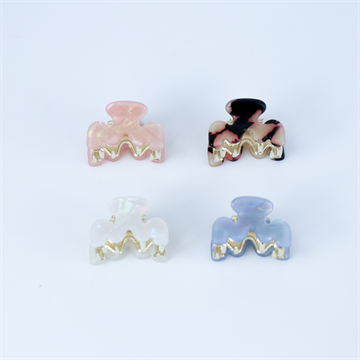 Titteboo - M Mini Hair Claw - Pearl White