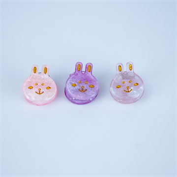 Titteboo - Bunny Mini Hair Claw - Violet