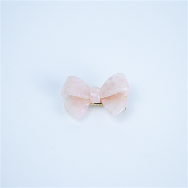 Titteboo - Bow Hair Clip - Soft Pink