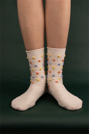 Titteboo - Littleluck Balls Sock - Off White