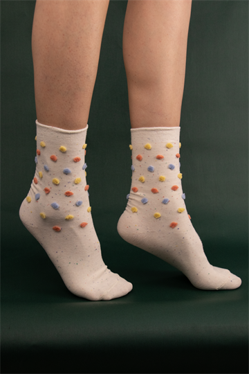 Titteboo - Littleluck Balls Sock - Off White