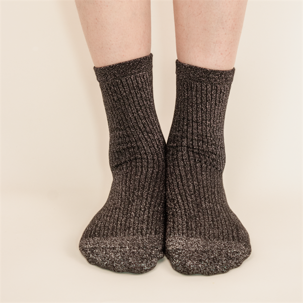 Titteboo - Estrus Ribbed Sock - Silver