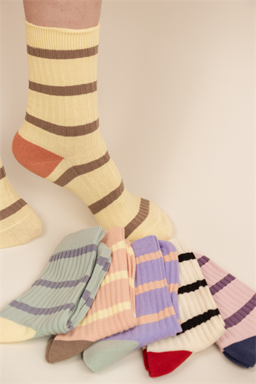 Titteboo - Juvenile Stripes Sock - Powder Blue