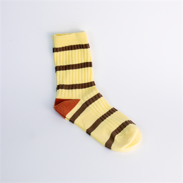 Titteboo - Juvenile Stripes Sock - Yellow Cream