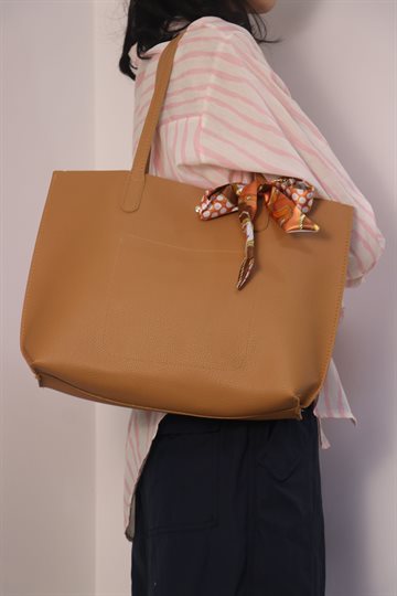 Titteboo -Zoe Tote - Camel