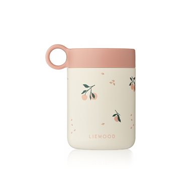 Liewood - Kiani Printed Food Jar - Peach / Sea shell