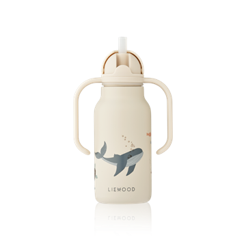 Liewood - Kimmie vandflaske (250 ml.) - Sea creature  Sandy