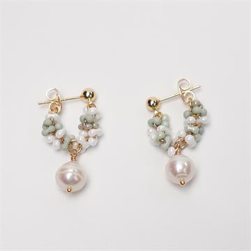 Mine spring - Oceania - Hydrangea Earrings