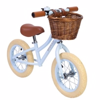 Banwood - L¿becykel  med cykelkurv - Sky