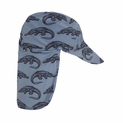 Petit By Sofie Schnoor Swim hat - AOP Crocodile