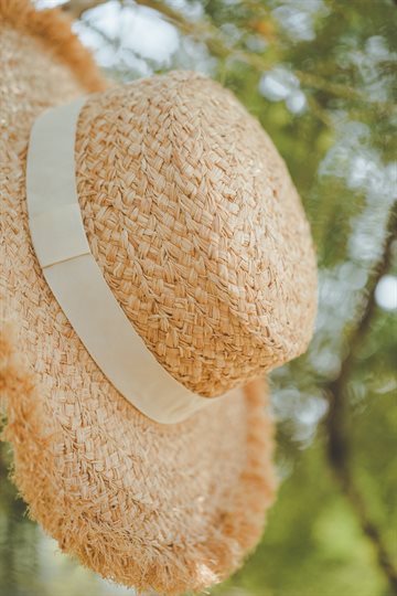 Titteboo - Alice Beach Hat - Nature/Off White