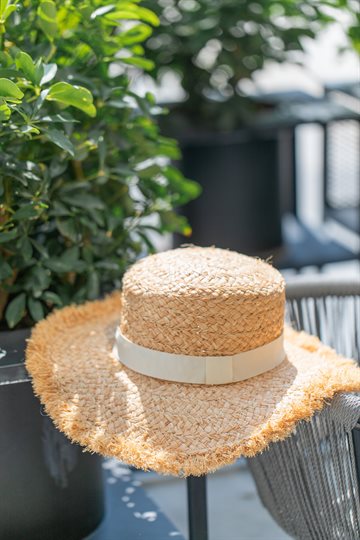 Titteboo - Alice Beach Hat - Nature/Off White