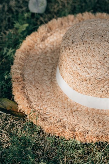 Titteboo - Alice Beach Hat - Nature/Off White