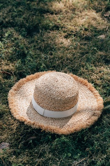 Titteboo - Alice Beach Hat - Nature/Off White