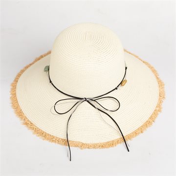 Titteboo - Miller Wide Brim Straw Hat - Nature