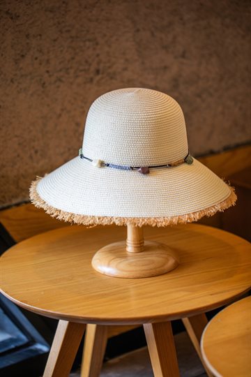 Titteboo - Miller Wide Brim Straw Hat - Nature