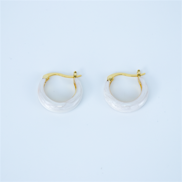 Titteboo - Sofie Earrings - Pearl White