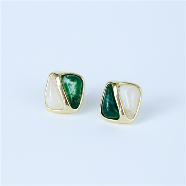 Titteboo - Peggy Earrings - Forest Green