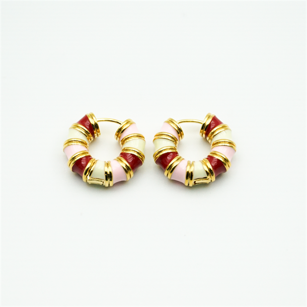 Titteboo - Carol Earrings - Scarlet