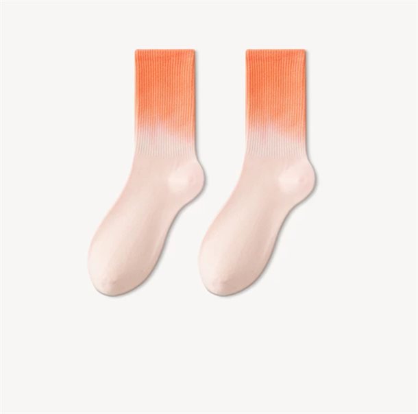 Titteboo - Caprice Ribbed Sock - Orange