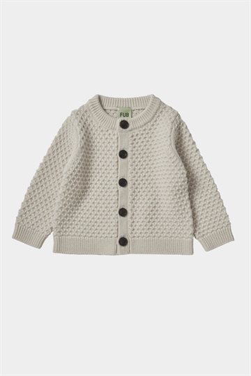 Fub - Baby Structure Cardigan - Ecru