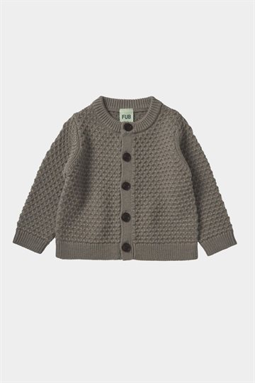 Fub - Baby Structure Cardigan - Hazel Melange