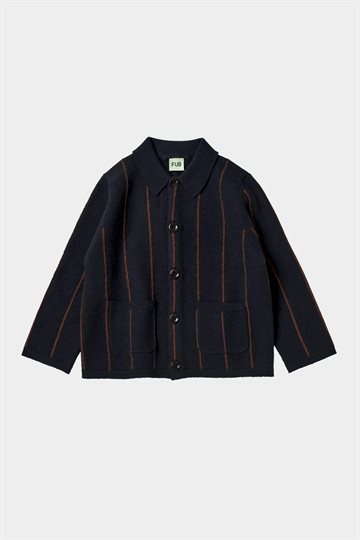 Fub - Felted Jacket - Dark Navy