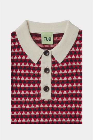 Fub -  Jaquard Polo - Ecru