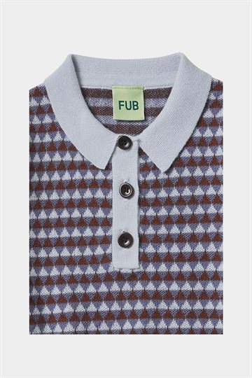 Fub -  Jaquard Polo - Ice