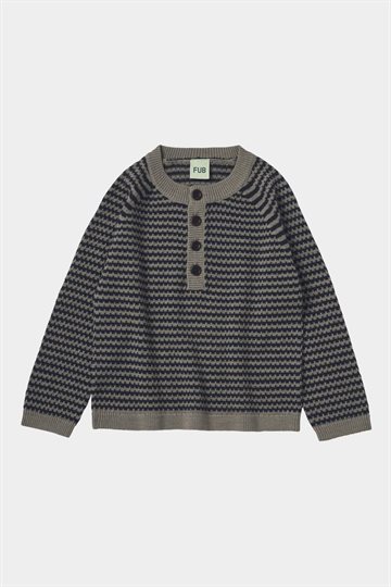 Fub - Jumper - Hazel Melange/Dark Navy