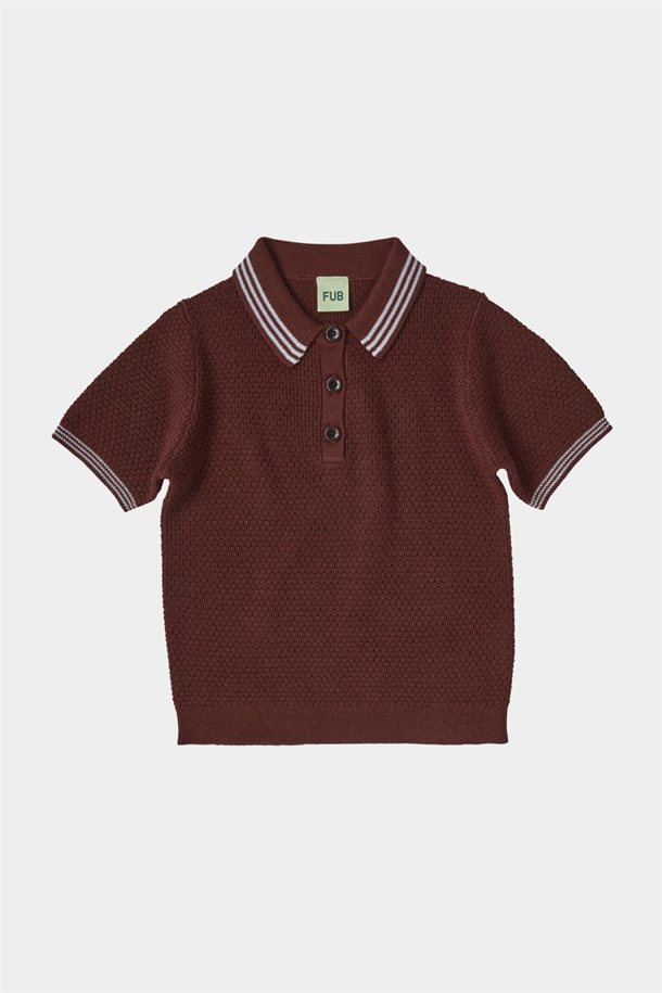 Fub -  Pique Polo - Clay