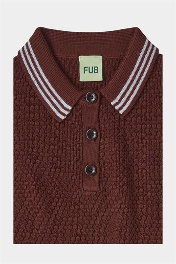 Fub -  Pique Polo - Clay