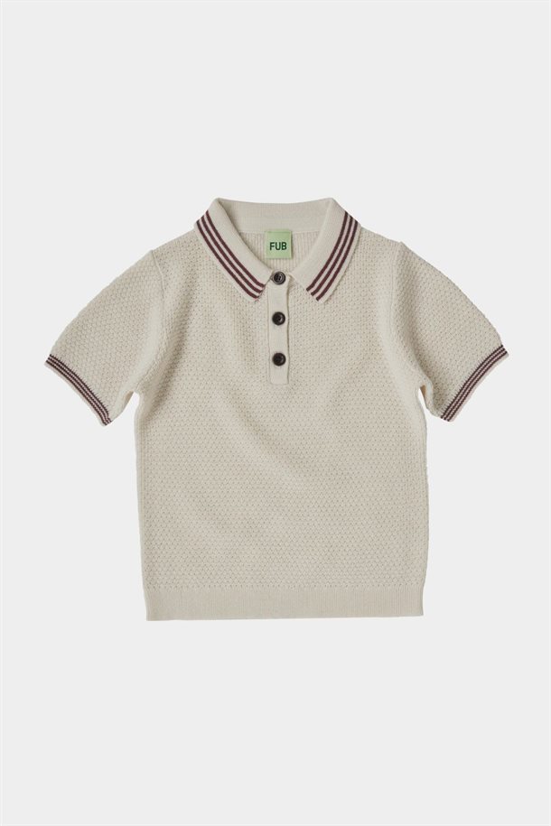 Fub -  Pique Polo - Ecru