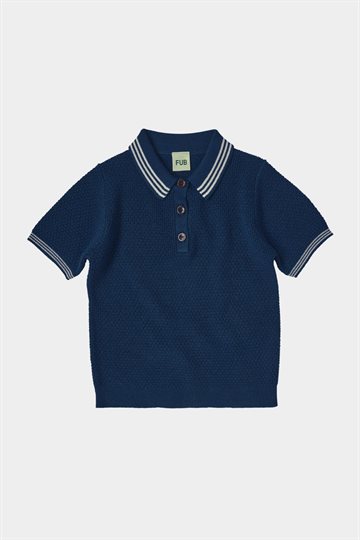 Fub -  Pique Polo - Pond Blue