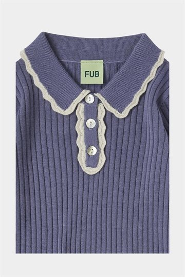 Fub -  Rib Polo - Dusty Violet