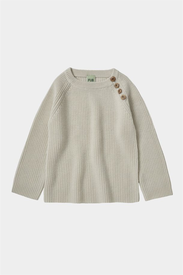 Fub - Rib Sweater - Ecru