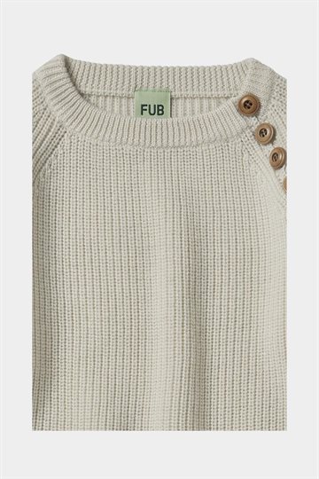 Fub - Rib Sweater - Ecru